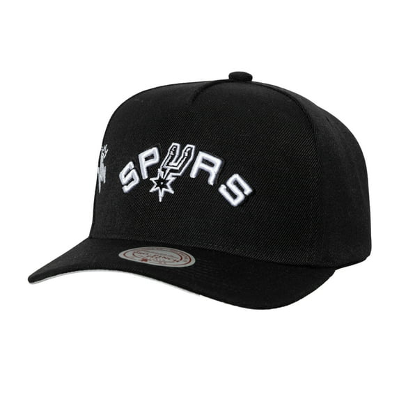 Men's Mitchell & Ness Black San Antonio Spurs 1998 NBA Finals Born To Win Pro Crown Adjustable Hat