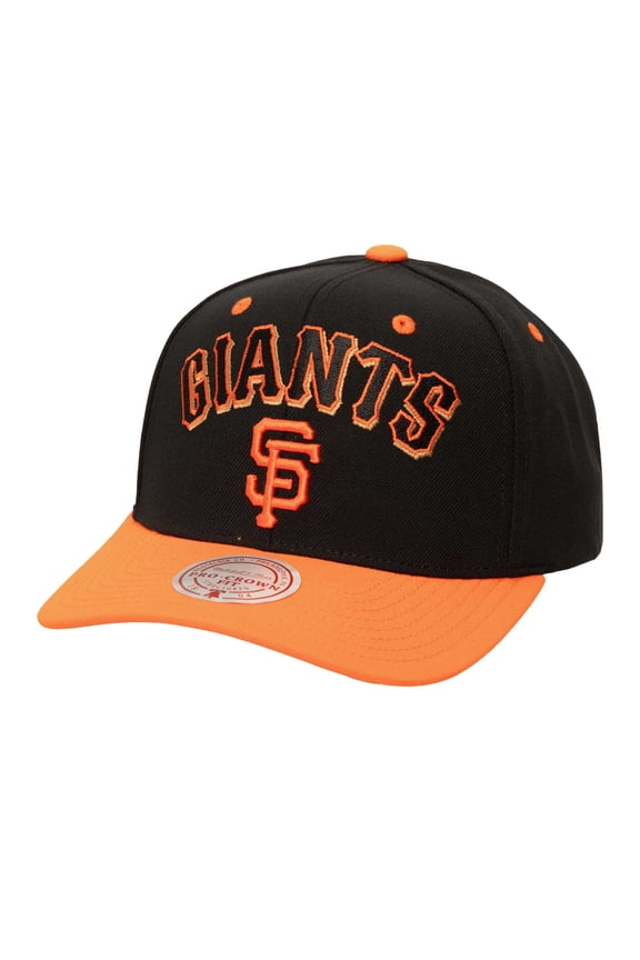 Men's Mitchell & Ness Black San Francisco Giants  All In 2.0 Adjustable Hat