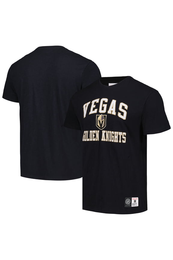 Men's Mitchell & Ness Black Vegas Golden Knights Legendary Slub T-Shirt