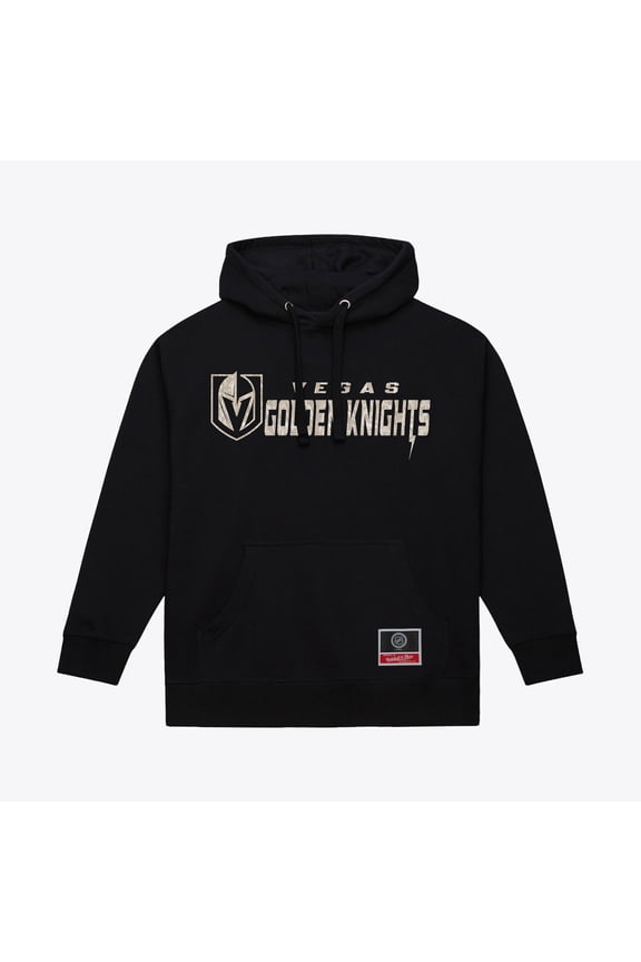 Men's Mitchell & Ness Black Vegas Golden Knights True Timber Camo Hoodie