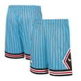 thumbnail image 1 of Men's Mitchell & Ness Blue Chicago Bulls Hardwood Classic Reload Swingman Shorts, 1 of 3