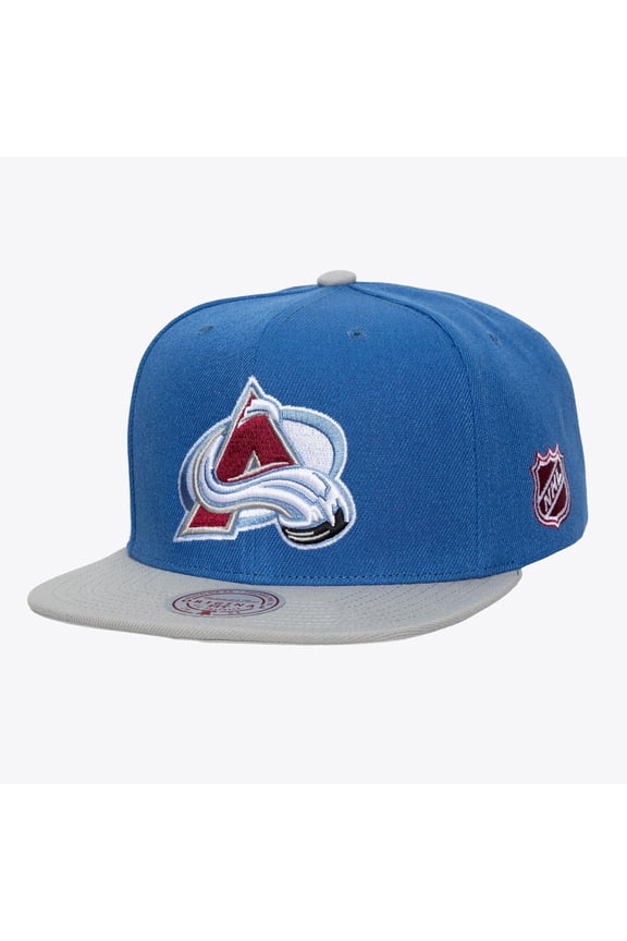 Men's Mitchell & Ness Blue Colorado Avalanche Legendary Home Snapback Hat