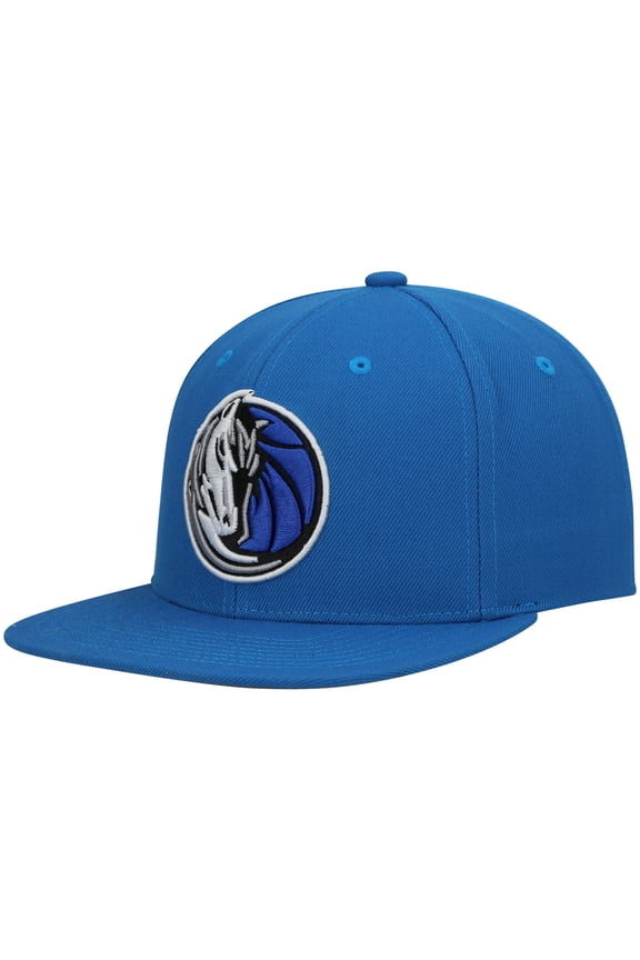 Men's Mitchell & Ness Blue Dallas Mavericks Ground 2.0 Snapback Hat