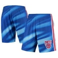 thumbnail image 1 of Men's Mitchell & Ness Blue New Jersey Nets Hardwood Classics Swingman Shorts, 1 of 4