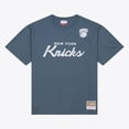 thumbnail image 1 of Men's Mitchell & Ness  Blue New York Knicks Thunderstorm T-Shirt, 1 of 5