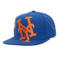 thumbnail image 1 of Men's Mitchell & Ness  Blue New York Mets Big Time Snapback Hat, 1 of 4