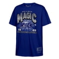 thumbnail image 1 of Men's Mitchell & Ness Blue Orlando Magic Hardwood Classics Vintage Hoopster T-Shirt, 1 of 1
