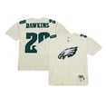 thumbnail image 1 of Men's Mitchell & Ness Brian Dawkins Cream Philadelphia Eagles Chainstitch Legacy Jersey, 1 of 5