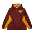 thumbnail image 1 of Men's Mitchell & Ness Burgundy Washington Commanders  Playmaker Full-Zip Windbreaker Jacket, 1 of 5