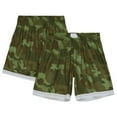 thumbnail image 1 of Men's Mitchell & Ness  Camo Charlotte Hornets 1992-93 Hardwood Classics Ghost Green Swingman Shorts, 1 of 4