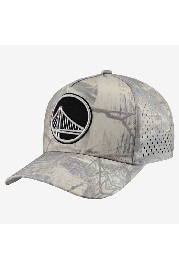 Men's Mitchell & Ness Camo Golden State Warriors Perfect Pro Adjustable Hat