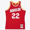 thumbnail image 1 of Men's Mitchell & Ness Clyde Drexler Red Houston Rockets 1994/95 Swingman Jersey, 1 of 2