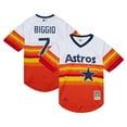 thumbnail image 1 of Men's Mitchell & Ness Craig Biggio White Houston Astros 2004 Cooperstown Collection Authentic Throwback Jersey, 1 of 5