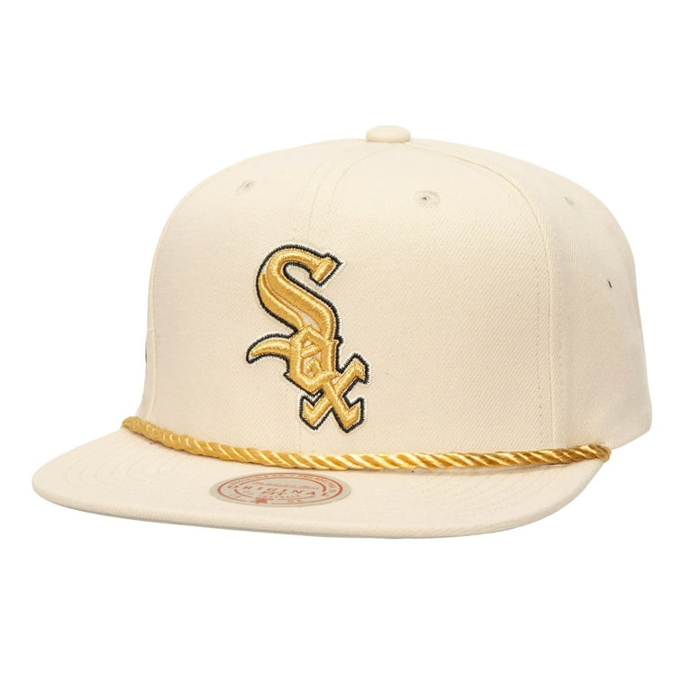Men's Mitchell & Ness Cream Chicago White Sox Golden Ivory