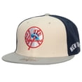 thumbnail image 1 of Men's Mitchell & Ness Cream/Gray New York Yankees Yankee Stadium 50th Anniversary Homefield Fitted Hat, 1 of 5