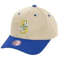 thumbnail image 1 of Men's Mitchell & Ness Cream Seattle Mariners Pro Crown Adjustable Hat, 1 of 2