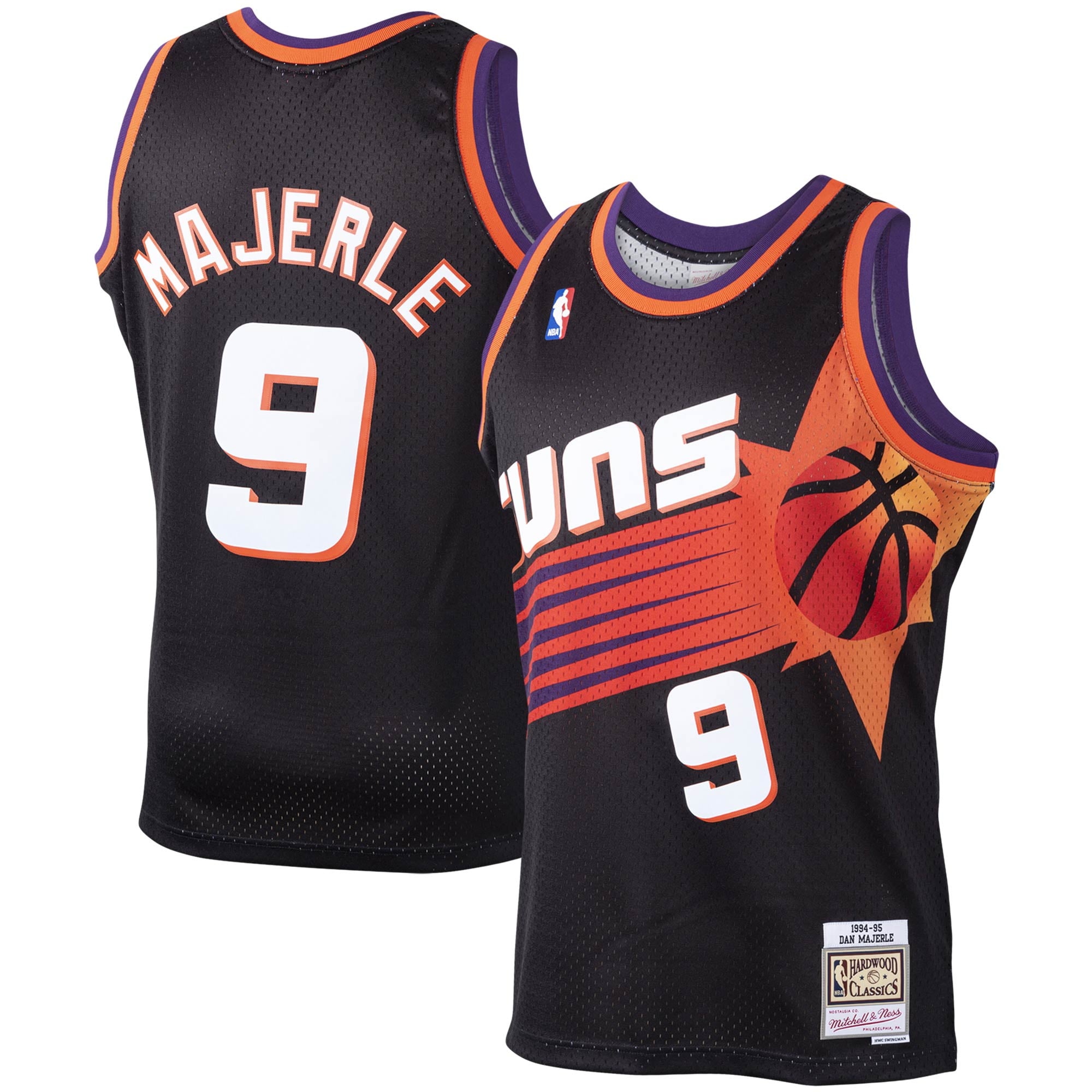Mitchell and ness suns cheap jersey