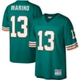thumbnail image 1 of Men's Mitchell & Ness Dan Marino Aqua Miami Dolphins Legacy Replica Jersey, 1 of 3
