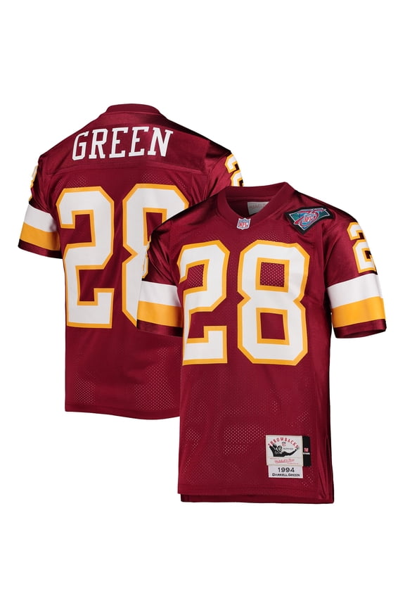 Men's Mitchell & Ness Darrell Green Burgundy Washington Football Team 1994 Authentic Throwback Retired Player Jersey