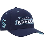 Mens Mitchell & Ness Deep Sea Blue Seattle Kraken LOFI Pro Snapback Hat