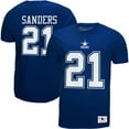 thumbnail image 1 of Men's Mitchell & Ness Deion Sanders Royal Dallas Cowboys Retired Player Logo Name & Number T-Shirt, 1 of 3