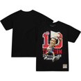 thumbnail image 1 of Men's Mitchell & Ness Dennis Rodman Black Detroit Pistons Hardwood Classics Caricature T-Shirt, 1 of 4