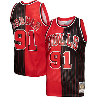 Mitchell & Ness Chicago Bulls 91 Dennis Rodman 97-98 White Replica Swingman  Jersey 2.0 Basketball Trikot : : Sports & Outdoors