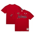 thumbnail image 1 of Men's Mitchell & Ness Dennis Rodman Red Chicago Bulls Premium Nickname T-Shirt, 1 of 6