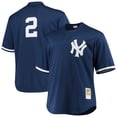 thumbnail image 1 of Men's Mitchell & Ness Derek Jeter Navy New York Yankees Big & Tall Batting Practice Replica Player Jersey, 1 of 3