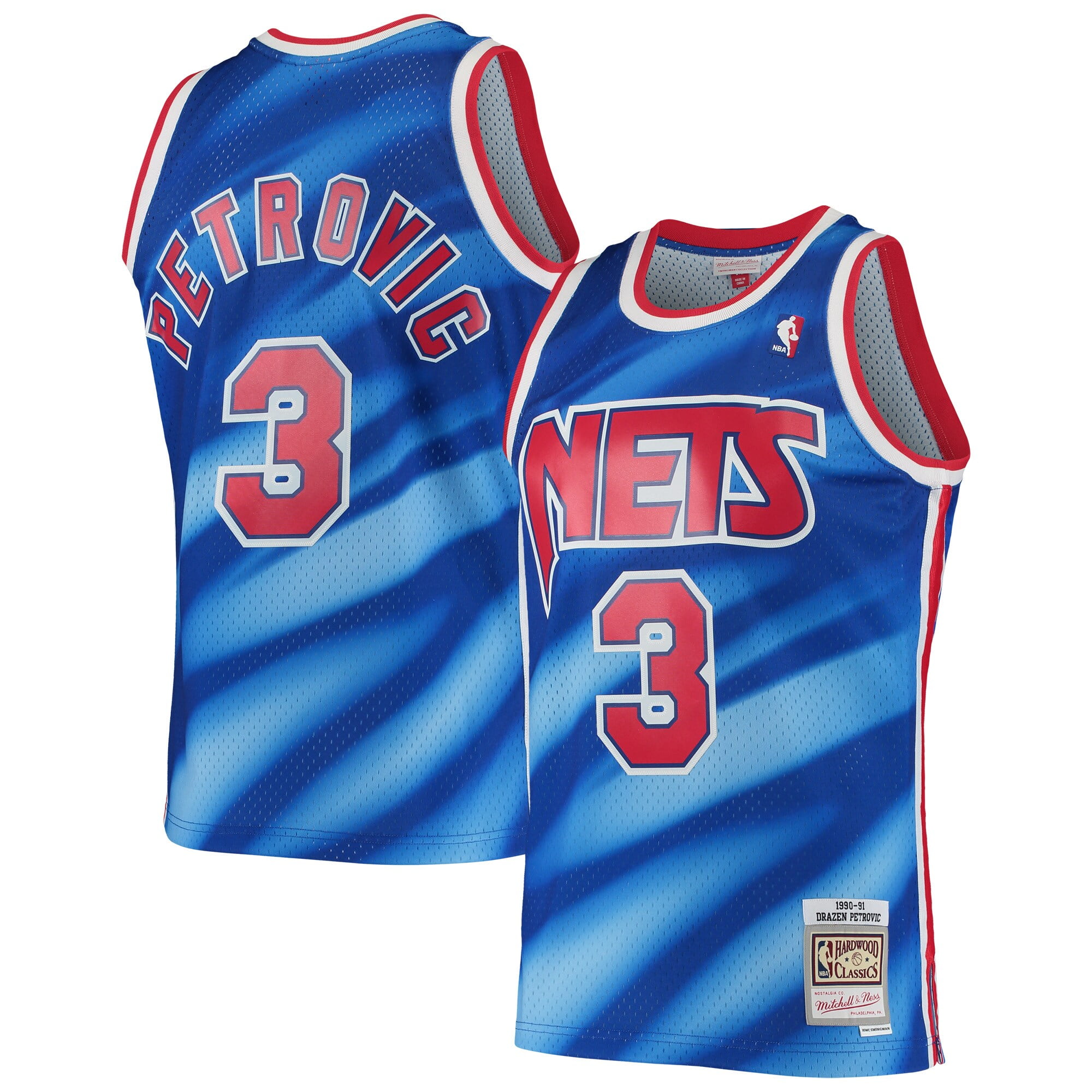 Men's Mitchell Ness Allen Iverson Royal Philadelphia 76ers 1996