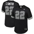 thumbnail image 1 of Men's Mitchell & Ness Emmitt Smith Black Dallas Cowboys Retired Player Name & Number Mesh Top, 1 of 3