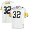 thumbnail image 1 of Men's Mitchell & Ness Franco Harris White Pittsburgh Steelers Big & Tall 1976 Retired Player Replica Jersey, 1 of 3