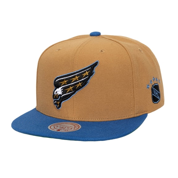 Men's Mitchell & Ness  Gold Washington Capitals Legendary Away Snapback Hat