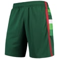 thumbnail image 1 of Men's Mitchell & Ness Green Milwaukee Bucks Hardwood Classics Team Swingman Shorts, 1 of 1