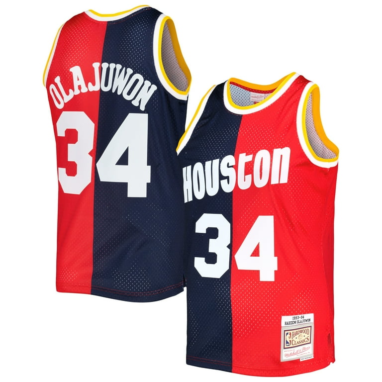 Hakeem olajuwon white jersey sales