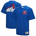 thumbnail image 1 of Men's Mitchell & Ness Hank Aaron Royal Atlanta Braves Legends Collection Vintage Logo T-Shirt, 1 of 6