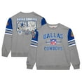 thumbnail image 1 of Men's Mitchell & Ness Heather Gray Dallas Cowboys Vintage Logo Pullover Sweatshirt, 1 of 6