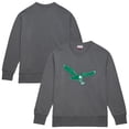 thumbnail image 1 of Men's Mitchell & Ness  Heather Gray Philadelphia Eagles Snow Washed Fleece Tri-Blend Pullover Sweatshirt, 1 of 4