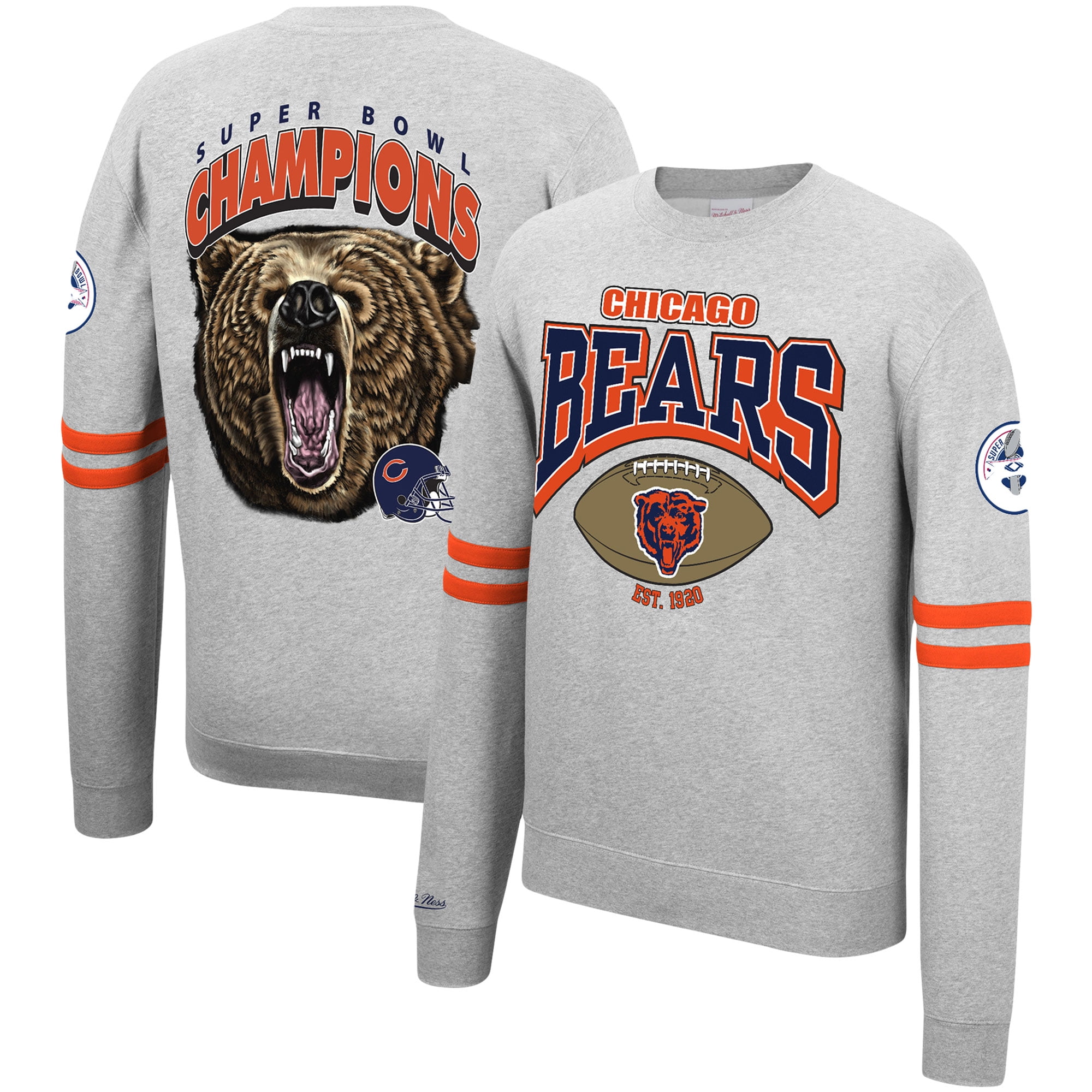 Men's Chicago Bears Graphic Crew Sweatshirt, Men's