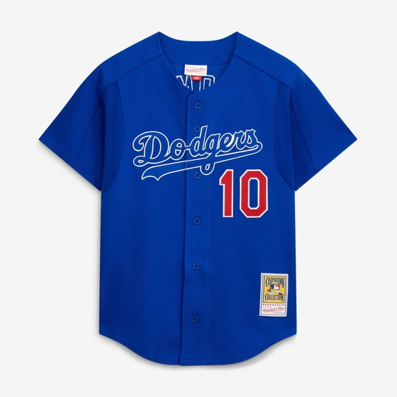 Men's Mitchell & Ness Hideo Nomo Royal Los Angeles Dodgers Cooperstown Collection 2004 Batting Practice Jersey