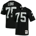 thumbnail image 1 of Men's Mitchell & Ness Howie Long Black Las Vegas Raiders 1983 Authentic Throwback Retired Player Jersey, 1 of 3