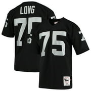 Mens Mitchell & Ness Howie Long Black Las Vegas Raiders 1983 Authentic Throwback Retired Player Jersey
