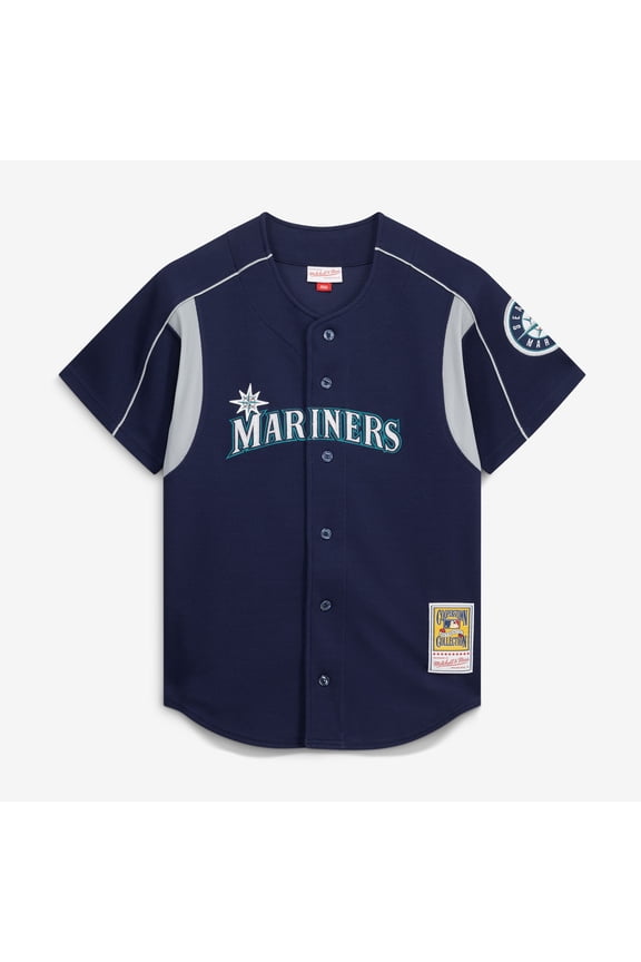 Men's Mitchell & Ness Ichiro Suzuki Navy Seattle Mariners Cooperstown Collection Batting Practice Jersey
