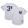 thumbnail image 1 of Men's Mitchell & Ness Ichiro Suzuki White New York Yankees 2014 Cooperstown Collection Authentic Throwback Jersey, 1 of 5