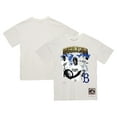 thumbnail image 1 of Men's Mitchell & Ness Jackie Robinson Cream Brooklyn Dodgers Cooperstown Collection Vintage Collage T-Shirt, 1 of 3
