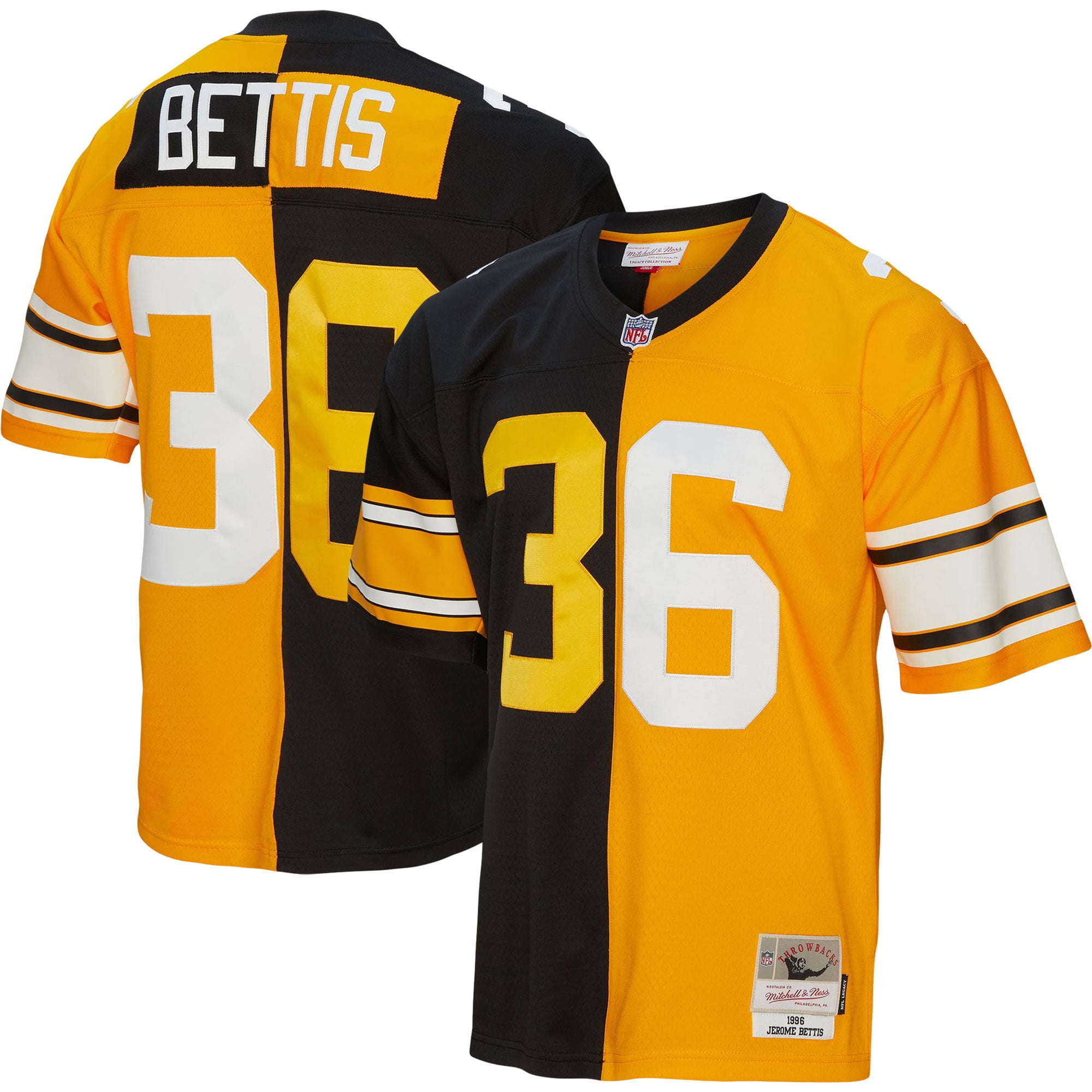 Mitchell & Ness Men's NFL Authentic Jersey Steelers 2005 Jerome Bettis Jerseys