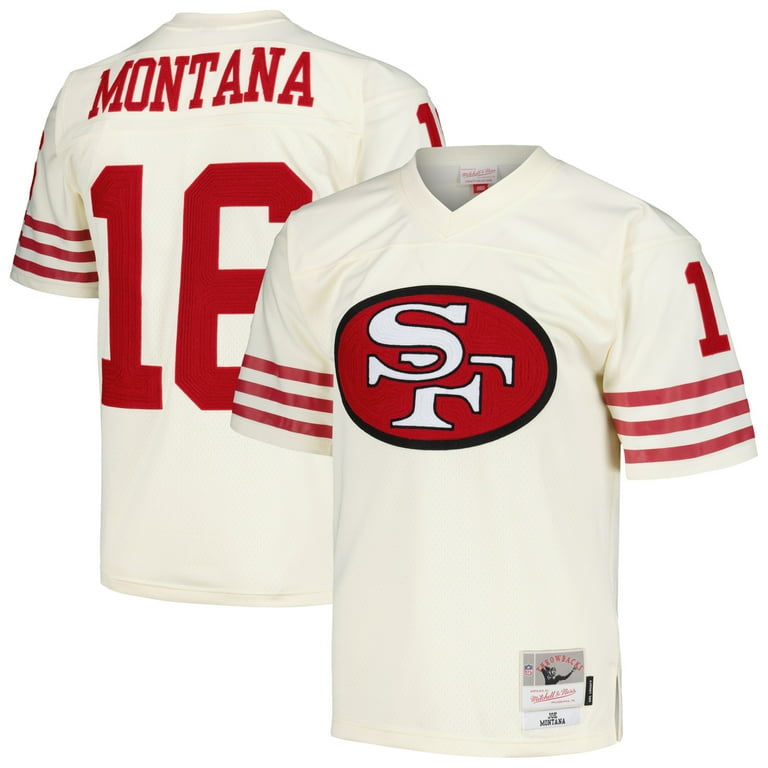 Joe montana mitchell and ness jersey hotsell