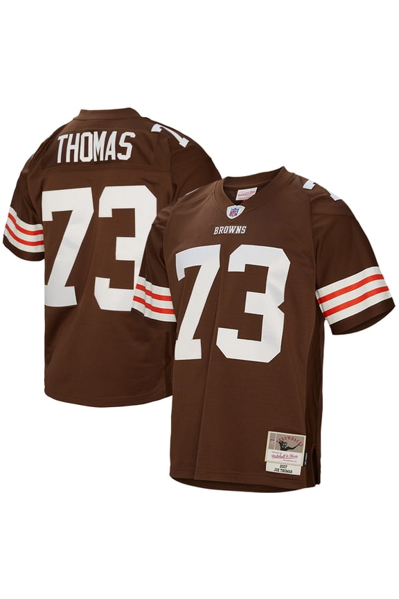 Men's Mitchell & Ness Joe Thomas Brown Cleveland Browns Legacy Replica Jersey