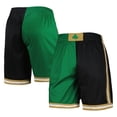 thumbnail image 1 of Men's Mitchell & Ness Kelly Green/Black Boston Celtics Hardwood Classics 2007 Split Swingman Shorts, 1 of 3