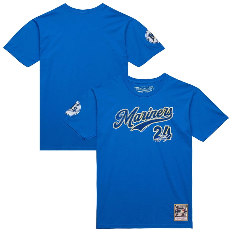 Men's Mitchell & Ness Ken Griffey Jr. Royal Seattle Mariners